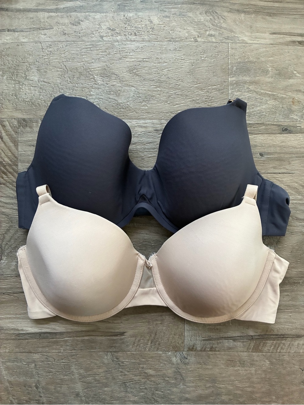 Soma Vanity Fair 2 Underwired Bras Bodily Perfect Coverage T Shirt Smooth